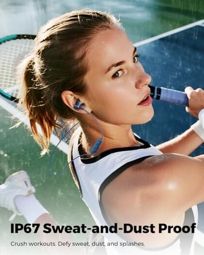 SoundPEATS Q40 HD Wireless Neckband Headphones with LDAC, IP67 & 20-Hour — view 3