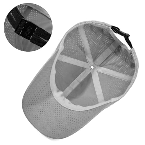 LIMHOO Quick-Dry Mesh Baseball Cap Lightweight Breathable Running Cap — view 6