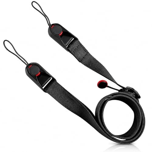 CanQuanSWZX Camera Strap Quick Release Camera Straps with Comfortable Rope Design, Soft Camera Shoulder and Neck Strap for Crossbody Carry, Lightweight Strap for Cameras with Quick Attachment