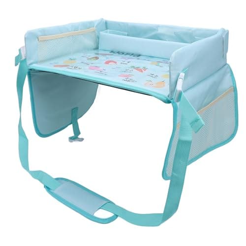 VGEBY Kids Travel Tray for Car, Foldable Lap Desk Organizer for Toddlers — view 6