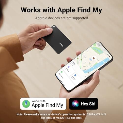 UGREEN FineTrack Slim Wallet Tracker for Apple Find My (iOS only), 1.7mm — view 2