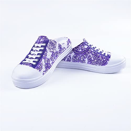 Women's Garden Clogs Breathable Shoes Bathing Shoes Beach Shoes Water Shoes Footwear Slippers Walking Shoes Home Travel Shoes Purple — view 4