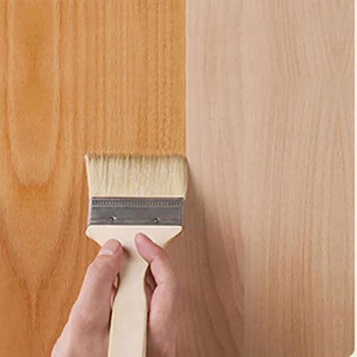 Sturdy Wooden Curtain Rod With Brackets And Rings, 2.5cm Diameter Single Curtain Pole Nordic Luxury Solid Wood Drapery Rod For Living Room Bedroom Kitchen Door Diy Home Decor, 100cm(39inch) — view 6