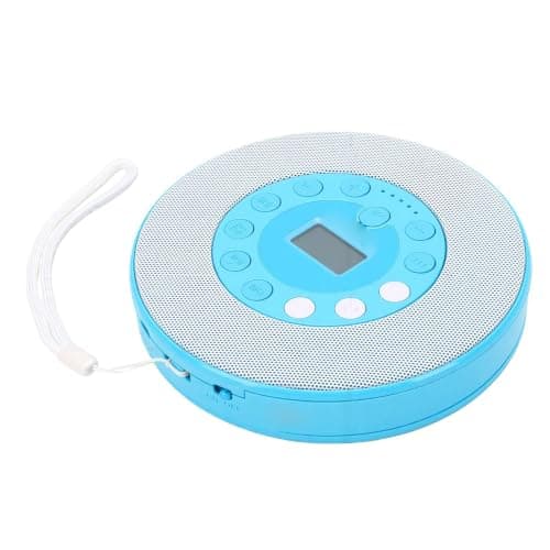 Sorandy Bluetooth Portable CD Player for Car, Travel (Blue) — view 3