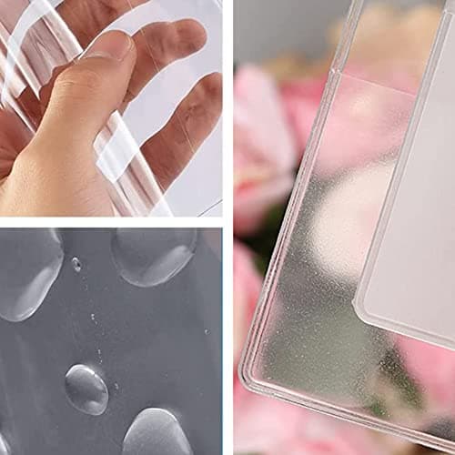 JLEivvi 12 Pcs PVC Transparent Passport Protective Covers, Cover UK/EU Passport Holder Protector Transparent，Standard Size Passports Passport Card ID Cover foe Men Women — view 5
