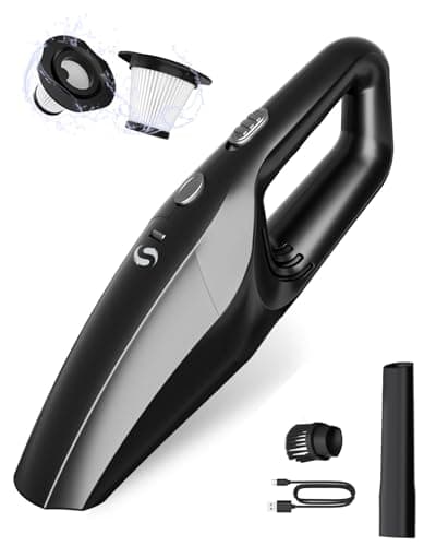 SERVOMASTER Handheld Vacuum Cleaner, Car Vacuum Cleaner Powerful