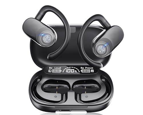 AI Translation Earbuds, Real-Time Translator Earphones with 164 Languages, Bluetooth 6.0 Open Ear Wireless Headphones, Translation/Music/Calls, Long Battery Life for Travel, Business & Learning