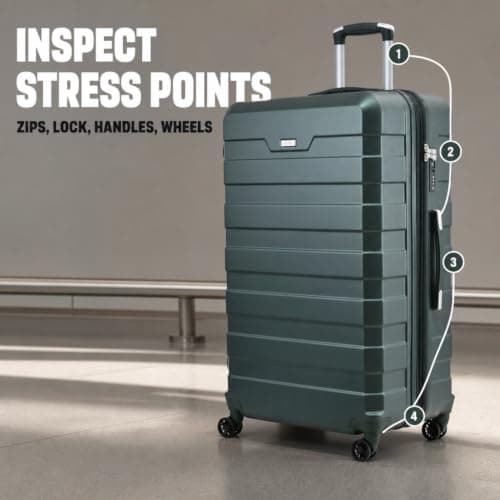 RMW Suitcase Extra Large 30 inch Expandable Hard Shell Check-in Luggage — view 6