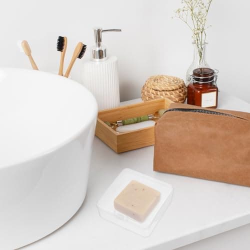 Mabor 2Pcs Clear Travel Soap Case With Lid - Waterproof — view 6