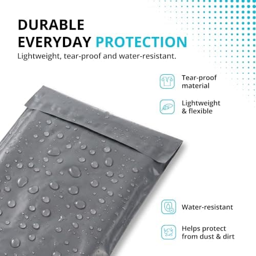 Straame Grey Postage Bags, 22x30 in, Self-Seal Opaque Poly Mailers, 25 Pack — view 5