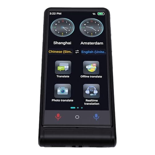 Generic Voice AI Translator Device Lightweight Portable Translator for Travel Learning Business Metal 158 Languages — view 4