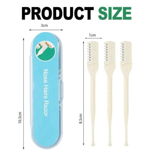 3 Pack Manual Nose Hair Trimmer and Remover — view 2