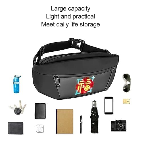 Sorandy LED Fanny Pack for Travel, Adjustable — view 5