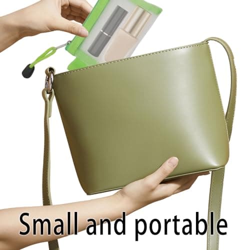 Small Toiletries Pouch with Zip, Mesh Zipper Pouch for Travel, 6 Pcs — view 6
