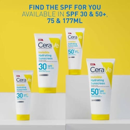 CeraVe Invisible Hydrating Sunscreen SPF 50+, For Body & Face, 75ml — view 6