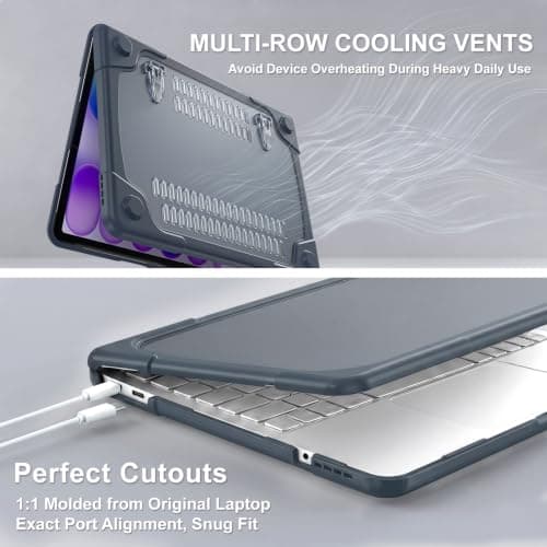 ProCase for MacBook Neo Case 13 inch 2026 Model A3404 A18 Pro -Indigo — view 6
