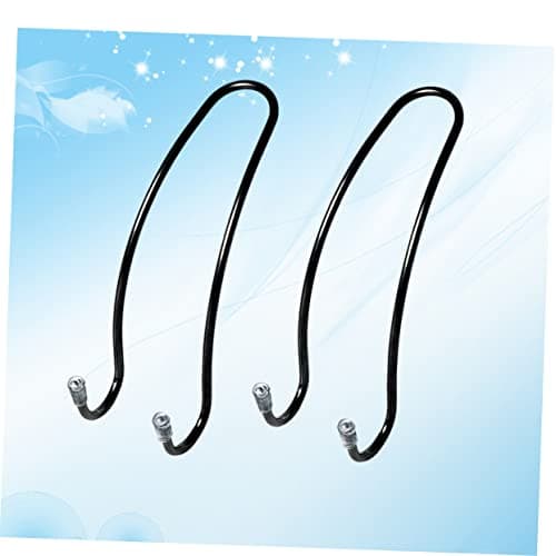 2pcs Car Back Seat Hooks Stainless Steel Storage Organizers — view 3