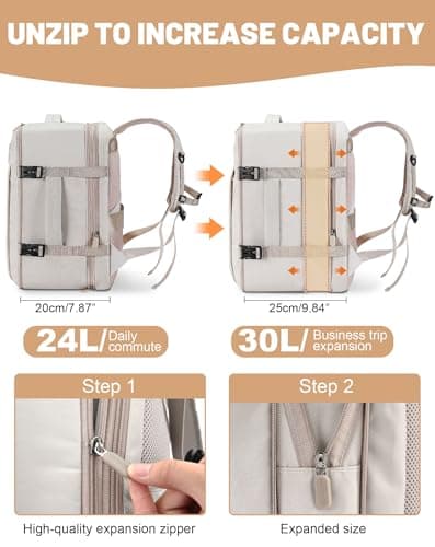 MOCOCITO Ryanair Cabin bags 40x30x20 Travel Backpack 40x30x20 Cabin Bag Carry On Weekend Trips & Air Tryanair Under Seat Backpack for Travelling Suitable for Ryanair, Wizz Air, Easyjet, Vueling — view 3