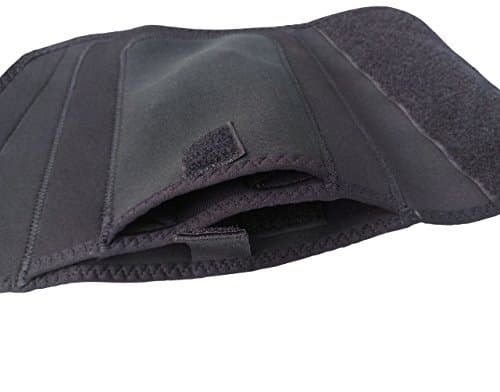LTG PRO® Concealed Ankle Leg Wallet Travel Pouch Passport Cash Mobile Safety Unisex (L - XL, Black) — view 4