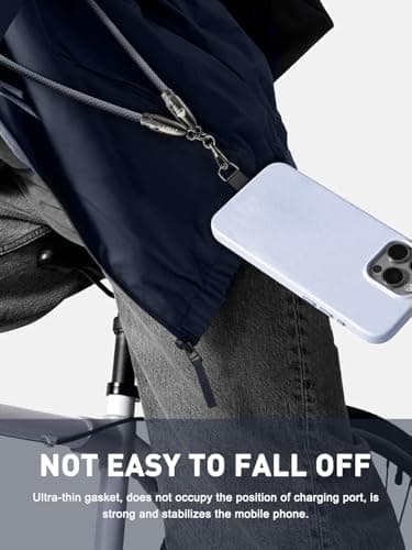 Mobitel USB C Phone Lanyard Charging Cable 60W Fast Charging Wearable Strap — view 6