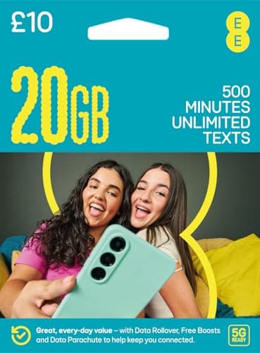 EE 20GB Pay As You Go SIM Card