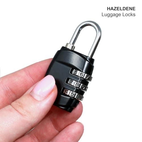 Travel Padlocks with Combination Locks for Luggage and suitcases — view 2