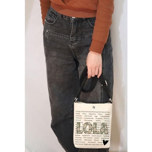 KUIYAI Lola Crossbody Bag for Filipino Grandma, Lola Gift, Lola Grandmother Gift, Best Lola Ever, Mother's Day Gift for Grandmother (lolaXKuk) — view 6