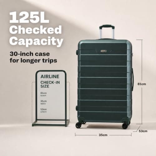 RMW Suitcase Extra Large 30 inch Expandable Hard Shell Check-in Luggage — view 4