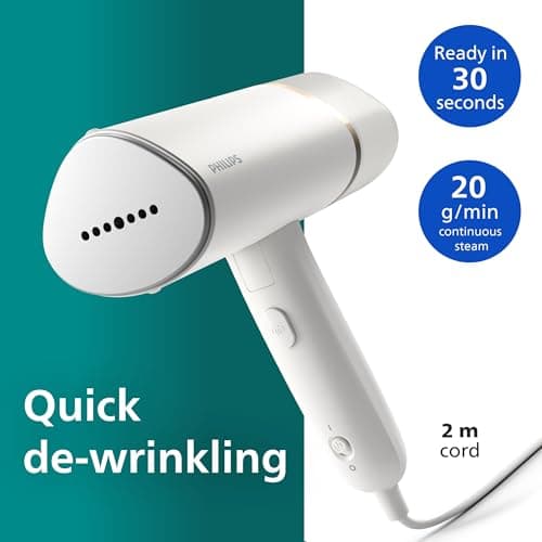 Philips Handheld Garment Steamer 3000 Series, 20 g/min, No Burns Guaranteed — view 3