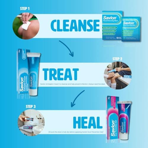 Savlon Antiseptic Cream, Helps Prevent Infections, First Aid Care, 100g — view 4