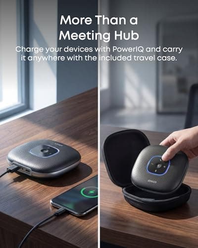 Anker PowerConf Bluetooth Conference Speakerphone with 6 Microphones — view 5