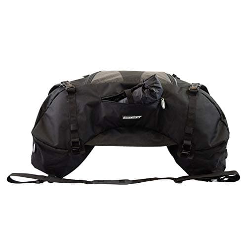 Motorcycle Maxi Tail Bag 50L Large Soft Tail Motorbike Rear Seat Luggage BikeTek — view 2