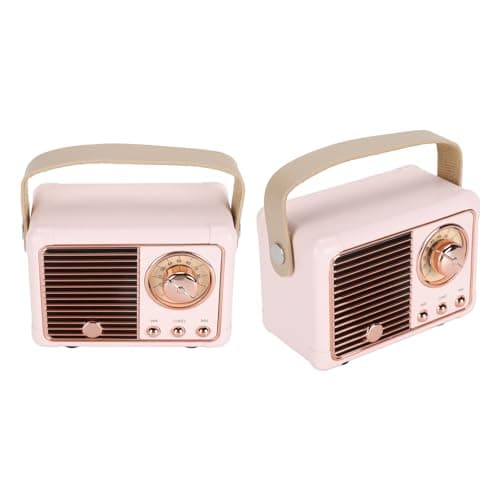 Retro Vintage Mini Wireless Speaker with BT5.0 for Home Office Parties — view 3