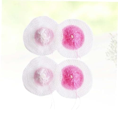 Amosfun 4 Pack Lantern Mantles for Small Gas Lamp White Fabric Camping — view 5