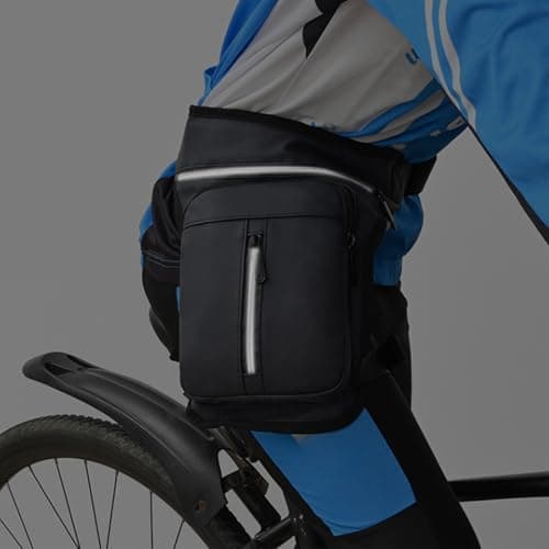 Generisch Leg Rig - Adventure Waist Satchel, Versatile Sport Hip Pack, Grey Weatherproof External Activity Pouch, Multi Compartment Travel Accessory Holder for Running, Cycling, Trekking — view 2