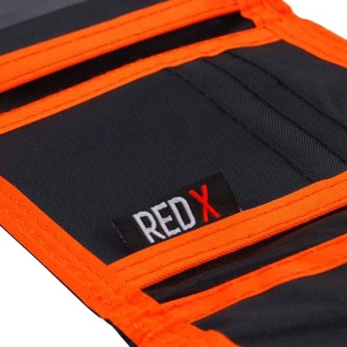 RED X Boys Teenagers Nylon Camouflage Sports Wallet Secure Strap (Graphite) — view 6