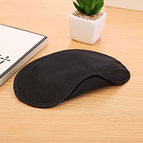 TSHAOUN 20 Pack Cotton Sleep Mask, Eye Mask,Light-Blackout Sleeping Mask,Blindfold Eye Mask for Sleep Game Travel with Nose Pad,Ultra Soft & Comfortable Eye Blinder (20 PCS) — view 3