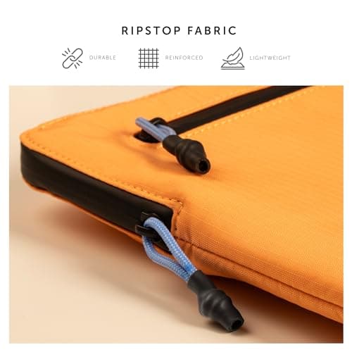 Native Union Ultralight Sleeve – Durable, Lightweight, Sustainable – Recycled Ripstop – Compatible with MacBook Pro 16” (M5-M1) & MacBook Air 15” (M5-M2) (Apricot) — view 3