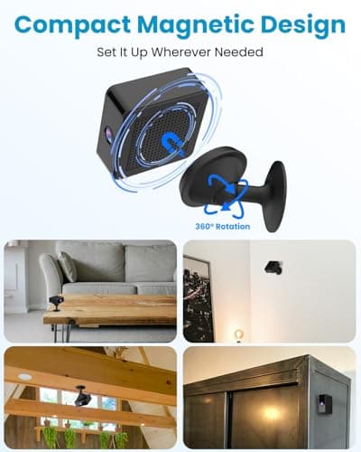 UCOCARE Mini No Wifi Security Camera, WiFi/AP Hotspot/Offline Available — view 4