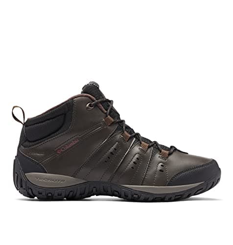 Columbia Woodburn II Chukka Omni-Heat Men's Waterproof Hiking Shoes, Brown (Cordovan x Garnet Red), 9.5 UK — view 6