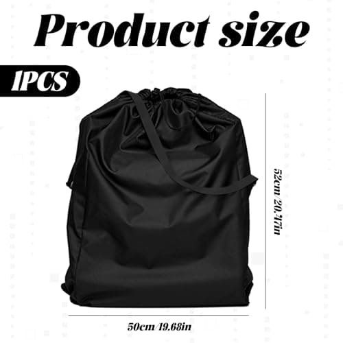 Grosion 1PCS Travel Stroller Bag for Airplane, Waterproof Durable Stroller Travel Bag,Pushchair Cover Storage Bag for Baby Child Kids,for Transport and Home Storage — view 2