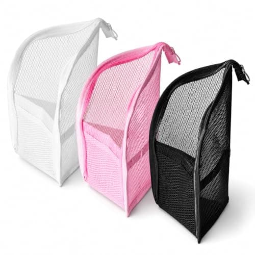Stand Up Travel Toiletry Bag, Waterproof Standing Cosmetic Organiser Pouch with Makeup Brush Holder, Portable Travel Toiletry Bag for Bathroom, Holiday & Trip Essentials Storage