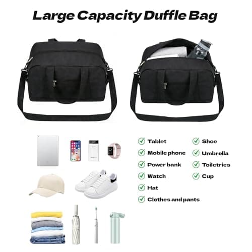 Gym Bag, 36 * 20 * 36cm Sports Bag, Removable Shoulder Strap Sports Bag — view 4