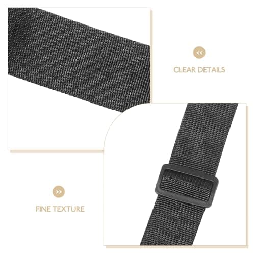 Healvian Adjustable Waist Strap Extender for Fanny Pack and Backpack - 39 Inch Nylon Buckle Belt for Secure Luggage and Travel Gear — view 2