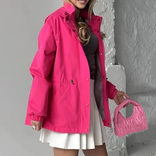 water proof coat womens Dawn Jogging Wind Block Thermal Jacket — view 3