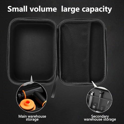 Yiohejy Car Vacuum Cleaner Bag, Car Vacuum Cleaner Protective Bag, Small Hard Carrying Case, Tools Storage Organizer, Portable Tool Storage Accessories For Travel — view 5