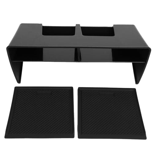 Aramox Center Console Storage Tray, ABS Car Center Console Organizer with Silicone Mats, Insert Organizer for CR V 2023 2024, for Daily Commute Road Trip Storage — view 6
