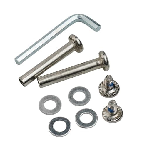 Helilyco Luggage Wheel Replacement Kit 4 Pcs 54mm 64mm Silent Rollers with 35mm Axles Screws Suitcase Repair — view 6
