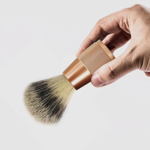 Soft Nylon Bristles Men Shaving Beard Brush, Portable — view 5