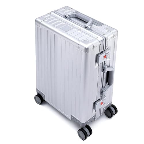 Simcat All Aluminum 20 Inch Carry-On Luggage with TSA Lock — view 3